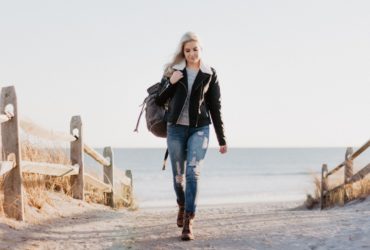 Get creative with cropped jackets and loose trousers