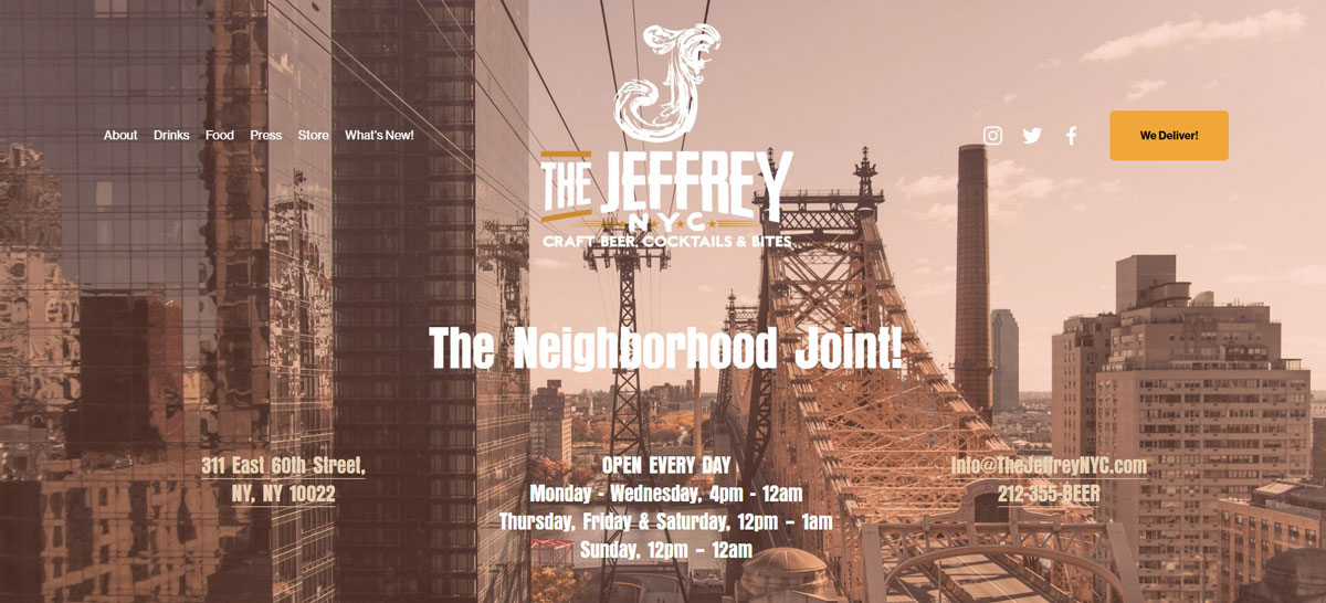 Image of The Jeffrey Craft Beer & Bites