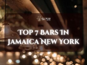 Top 7 Bars In Jamaica New York - a close up picture of lights inside a bar