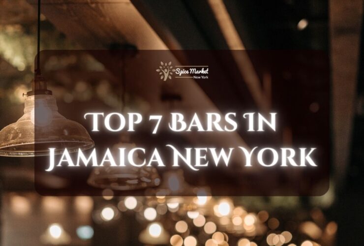 Top 7 Bars In Jamaica New York - a close up picture of lights inside a bar
