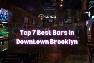 Top 7 Best Bars In Downtown Brooklyn - an inside of a bar with good lighting and television