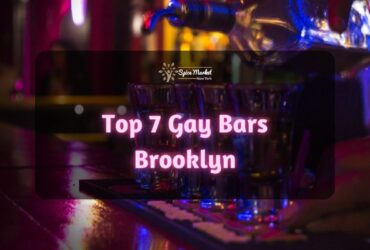 Top 7 Gay Bars Brooklyn NYC - a bartender pouring drinks on glasses on table inside a bar with nice lighting