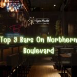 Top 9 Bars On Northern Boulevard - an inside of a bar with beautiful lighting